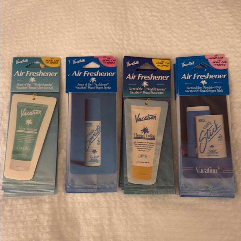 Set of 11 Vacation Inc. Air Fresheners